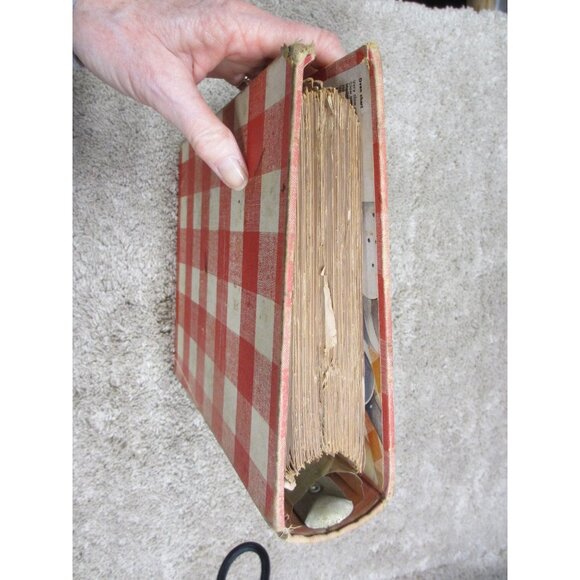 Better Homes & Gardens New Cook Book 1953 Vintage Red/White Plaid Hardcover - Picture 3 of 15